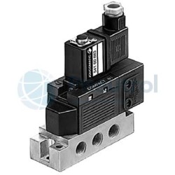 EMERSON ASCO 54100883.230/50-60 - Solenoid Air Operated, Spring Return, With Connector, Series 541 - Joucomatic Compact Spool Va