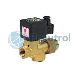 ASCO SCB266C203L - 2/2 NC, G1/2, Orifice Size 3.2mm, 3 Port Version, Series 266 Direct Operated Lever Type Solenoid Valve