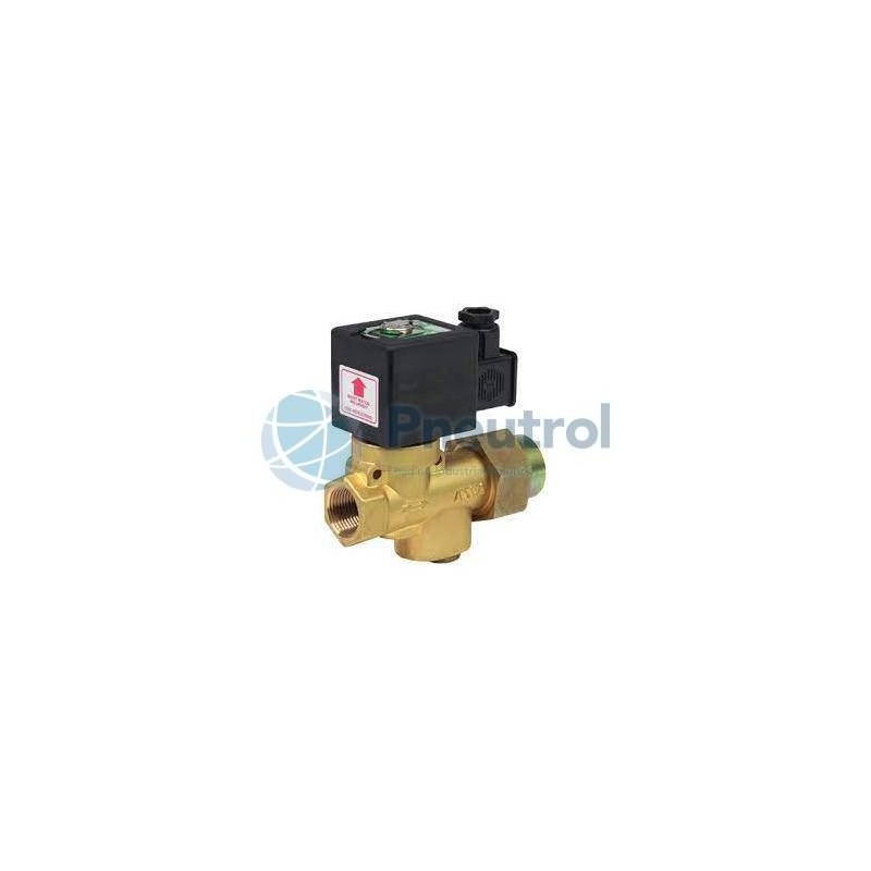 ASCO SCB266C203L - 2/2 NC, G1/2, Orifice Size 3.2mm, 3 Port Version, Series 266 Direct Operated Lever Type Solenoid Valve