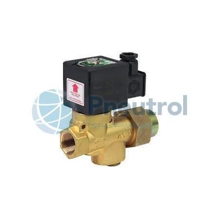 ASCO SCB266C203L - 2/2 NC, G1/2, Orifice Size 3.2mm, 3 Port Version, Series 266 Direct Operated Lever Type Solenoid Valve