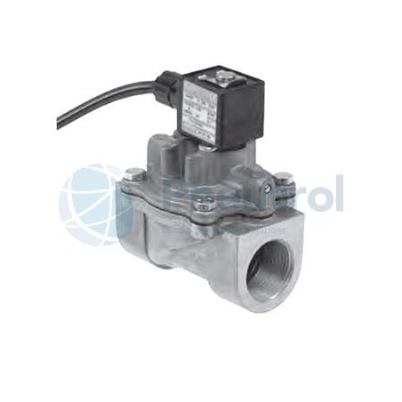 ASCO G293A001 - 2/2 NC, G3/4, Orifice Size 19.5mm, Series 293 - ASCO Pilot Operated Single Flow Aluminium Petrol Vending Valves