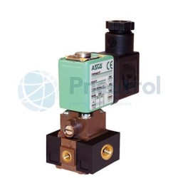 ASCO 10800001 - Pad Mounting, NBR, 2/2 NC, Solenoid Valve Direct Operated