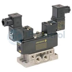 EMERSON ASCO 54301001 - Solenoid/Air Pilot, Spring Return, ISO 3, With Manual Testers - OBSOLETE - REPLACED BY AVENTICS 58131300