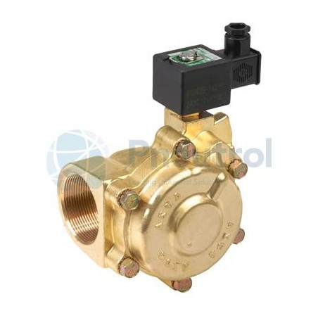 ASCO SCE210-100.230/50-60 - Brass, G2, NC, NBR, Brass Piston, Series 210 Pilot Operated Floating Piston