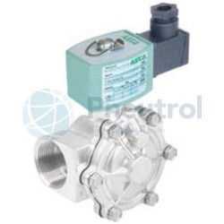 ASCO SCE210A131V- Stainless Steel, G1 1/4, NO, FPM, Series 210 Pilot Operated Floating Diaphragm