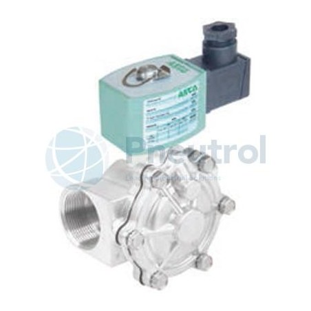 ASCO SCE210A132E- Stainless Steel, G1 1/2, NO, EPDM, Series 210 Pilot Operated Floating Diaphragm