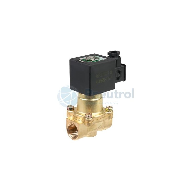 ASCO SCE210B026.115/50 - Brass, G3/4, NC, NBR, Brass Piston, Series 210 Pilot Operated Floating Piston