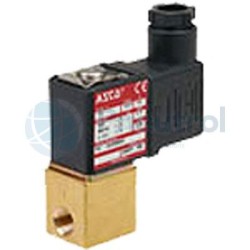 ASCO SCG225B001.230/50 - Brass, NBR, 2/2 NC, G1/8, Series 225 Direct Operated Solenoid Valves