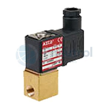 ASCO SCG225B001.230/50 - Brass, NBR, 2/2 NC, G1/8, Series 225 Direct Operated Solenoid Valves