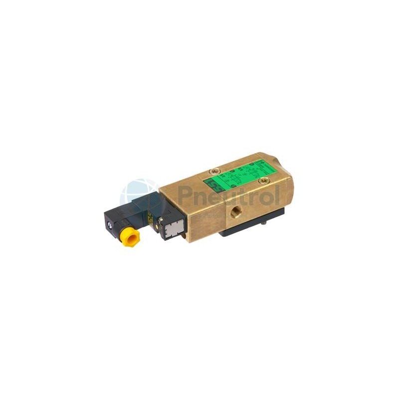 ASCO CFSCG551C504MO - 3/2 NC, 5/2, G1/4, Bi-Stable, Return, Series 551 Pilot/Air Operated Brass NAMUR Spool Valves