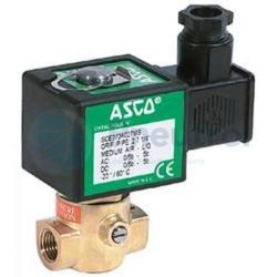 ASCO SCE272A001 - G1/4, 2/2 NC, Orifice Size 2mm, Brass Body, Series 272 Direct Operated Solenoid Valves