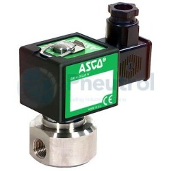 ASCO SCE272A031E - G1/4, EPDM, 2/2 NC, Orifice Size 2mm, Stainless Steel, Series 272 Solenoid Valves Direct Operated