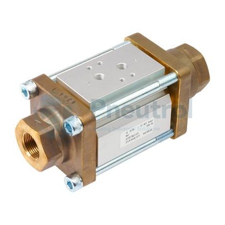 ASCO G287A101 - 2/2 NC, G3/8, Brass Body, FPM, ASCO Series 287 - Pressure Operated Coaxial Valves