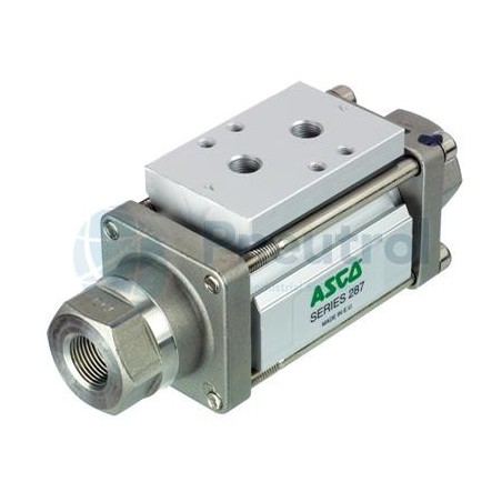 ASCO G287A109 - 2/2 NC, G3/8, Stainless Steel Body, FPM, ASCO Series 287 - Pressure Operated Coaxial Valves