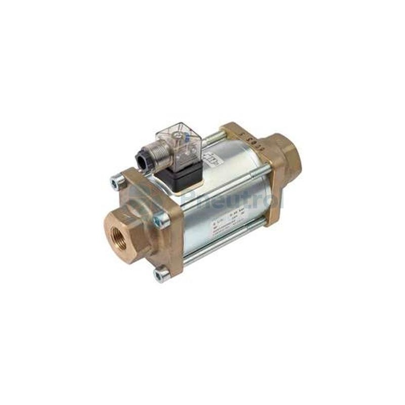 ASCO SCG287A001.110/50 - G3/8, NC, 10mm Orifice, Brass Body, Series 287 Coaxial Solenoid Valves For High Pressure Fluids