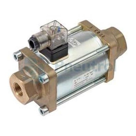 ASCO SCG287A001.110/50 - G3/8, NC, 10mm Orifice, Brass Body, Series 287 Coaxial Solenoid Valves For High Pressure Fluids