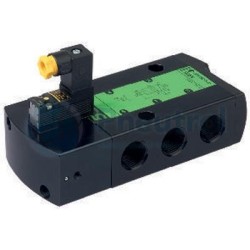 ASCO CFVTG552A517SLMO - 5/2, Mono-Stable, Spring Return, G3/8, Orifice Size 12mm, Series 551 552 553 Pilot Operated Spool Valves