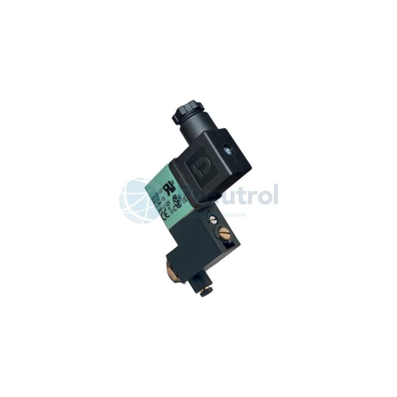 ASCO E314K143S1N01FL - 3/2 Solenoid Pilot Valve, 24V AC, Brass Body, 90-125mm Operated Diameter