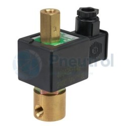 ASCO EFB314A121 - G1/4, Normally Closed, 2.4mm Orifice, Stainless Steel Body, Direct Operated Core Disc Solenoid Valve