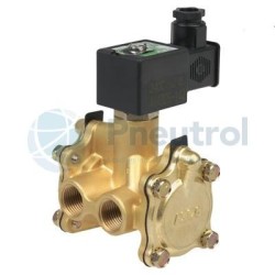 ASCO EFE316A066 - G1/2, 3/2 NO, Brass, Pilot Operated, High Flow, Floating Diaphragms