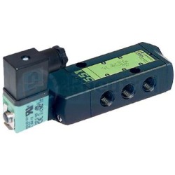 ASCO SCG551A017.12/DC - 5/2 Way Spool Valve, G1/4, Series 551 NAMUR interface Spool Valves