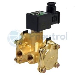 ASCO SCB316A054V - 3/2 NC, Brass Body, FPM, Series 316 High Flow Floating Diaphragm Solenoid Valves