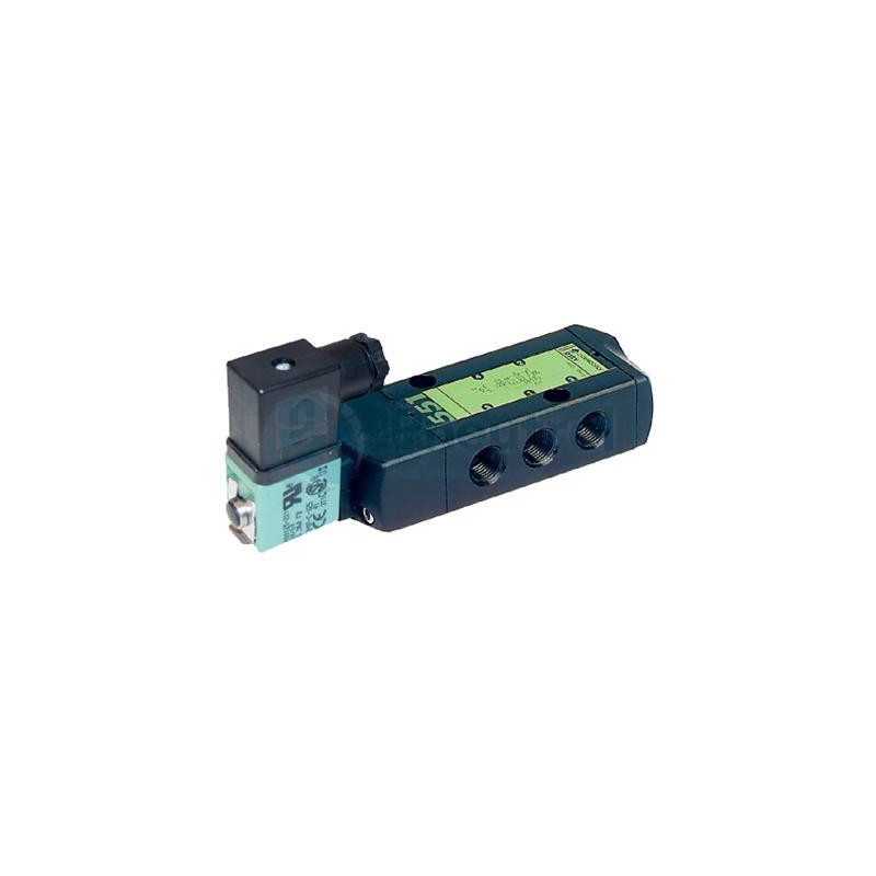 ASCO SCG551A017MS.120/60 - 5/2 Way Spool Valve, G1/4, Series 551 NAMUR interface Spool Valves