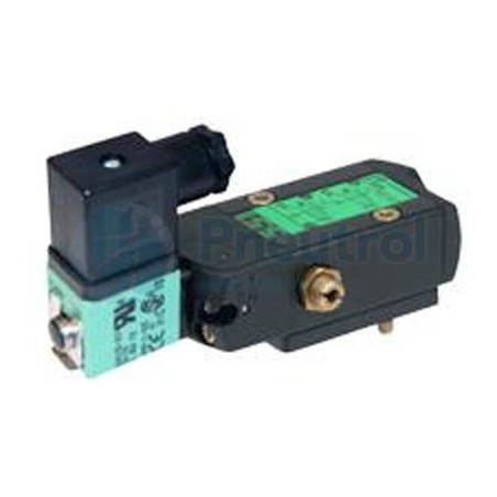 ASCO SCG552A001MS - 3/2 Way Spool Valve, G3/8, NAMUR interface, Series 552 Pilot/Air Operated Spool Valve