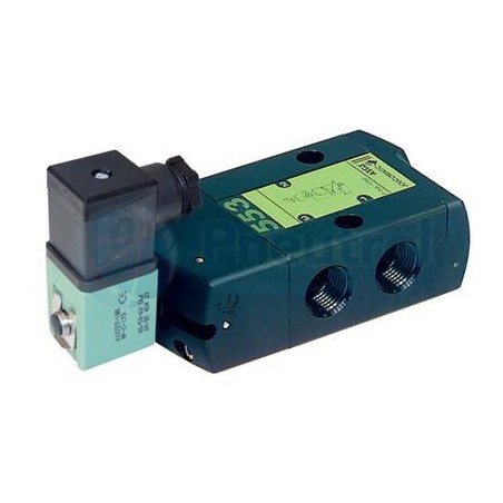 ASCO SCG552A006 - G3/8, 3/2 Solenoid Air Piloted and Return Valve (Bistable)