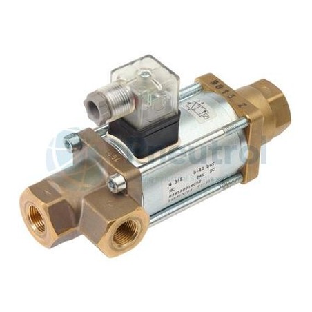 ASCO SCG387A001.110/50 - G3/8, NC, Brass Body, Series 387 Coaxial Solenoid Valves For High Pressure Fluids