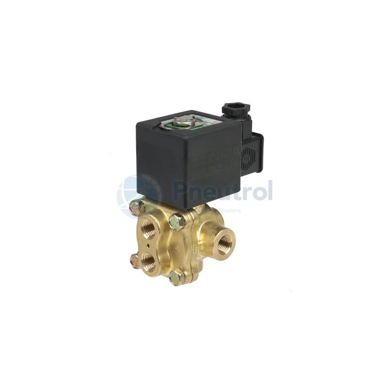 ASCO NFB342-701 - G1/4, Single Solenoid, Stainless Steel, Direct Operated Slide Disc Valve