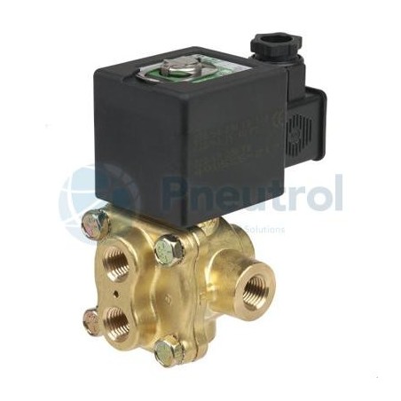 ASCO NFB342-701 - G1/4, Single Solenoid, Stainless Steel, Direct Operated Slide Disc Valve