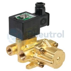 ASCO B344A072V - NPT3/8, Orifice Size 9.5mm, Brass Body, FPM Seal, Mono-Stable Series 344 Pilot Operated Solenoid Valve