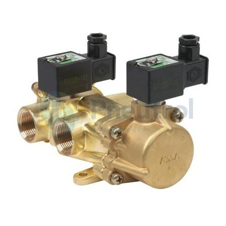 ASCO EM8344-080 - G3/8, 4/2 Dual Solenoid, High Flow, Heavy Duty Solenoid Valve