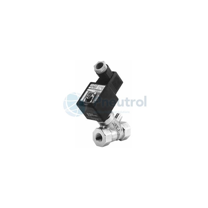 ASCO SCE222A049.48/50 - 2/2, Brass Seat, 48V AC, RP3/4, Orifice Size 12.8mm, Series 222 - ASCO Steam Solenoid Valve