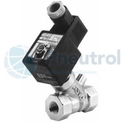 ASCO SCE222A070 - 2/2, S/S Seat, RP1/4, Orifice Size 9.5mm, Series 222 - ASCO Steam Solenoid Valve