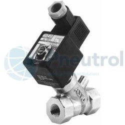 ASCO SCE222A074.110/50 - 2/2, S/S Seat, 110V AC, RP3/8, Orifice Size 9.5mm, Series 222 - ASCO Steam Solenoid Valve