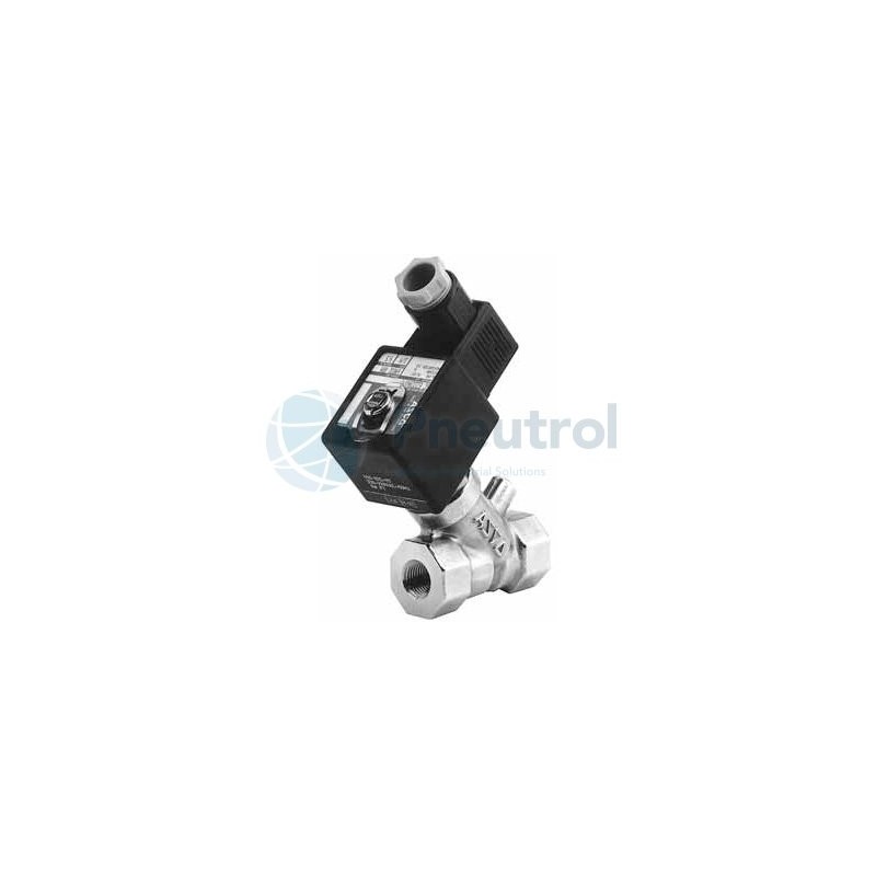 ASCO SCE222A074.110/50 - 2/2, S/S Seat, 110V AC, RP3/8, Orifice Size 9.5mm, Series 222 - ASCO Steam Solenoid Valve