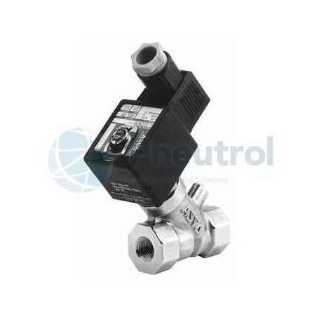 ASCO SCE222A074.110/50 - 2/2, S/S Seat, 110V AC, RP3/8, Orifice Size 9.5mm, Series 222 - ASCO Steam Solenoid Valve