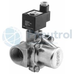 ASCO SCE222B004.110/50 - G1, 2/2 NC, Brass Body, Series 222 Pilot Operated Solenoid Valves