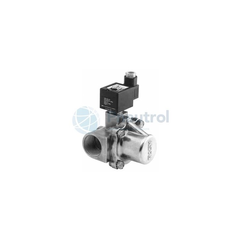 ASCO SCE222B004.24/50 - G1, 2/2 NC, Brass Body, Series 222 Pilot Operated Solenoid Valves