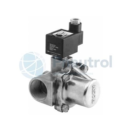 ASCO SCE222B004.24/50 - G1, 2/2 NC, Brass Body, Series 222 Pilot Operated Solenoid Valves