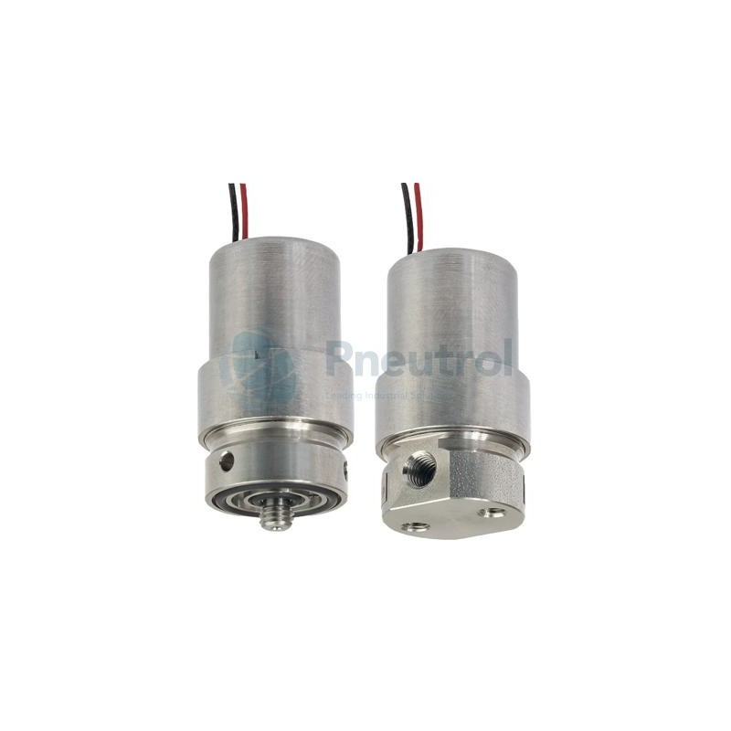 ASCO LE065A001V - 2/2 NC, M5, FPM, Stainless Steel Body, 0.6mm Orifice, 0-7 Bar, Threaded, Series 065 Solenoid Valves