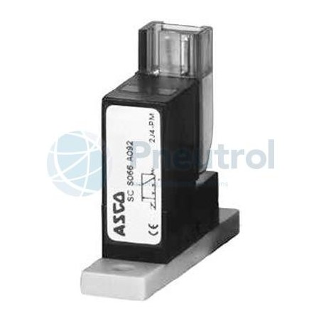 ASCO SCS067A023 - 2/2 NC, 0.6mm Orifice Size, -0.9-3 Bar, Series 067 Micro Solenoid Valves