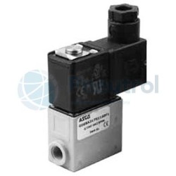 ASCO G068A317L0100F1 - 2/2 NC, 24VDC, 2mm Orifice Size, G1/8, -0.9-10 Bar, FFPM, Series 068 Solenoid Valves Size 22mm