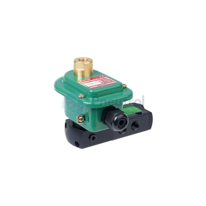 ASCO WPG551B405 115/50 - 3/2 NC, G1/4, Mono-Stable Spring Return, Series 551 552 553 - Pilot Operated Spool Valves Aluminium (WP