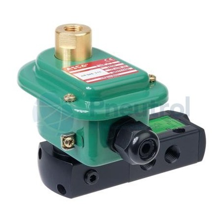 ASCO WPG551B405 115/50 - 3/2 NC, G1/4, Mono-Stable Spring Return, Series 551 552 553 - Pilot Operated Spool Valves Aluminium (WP