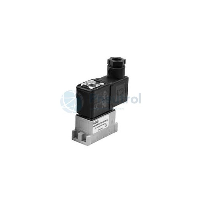 ASCO R068A317L0E00F1 - 2/2 NC, 24VDC, 2mm Orifice Size, Pad Mount, -0.9-10 Bar, EPDM, Series 068 Solenoid Valves Size 22mm