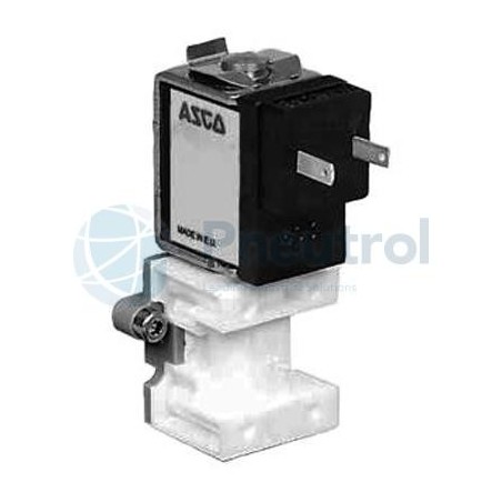 ASCO SCE260A430 - 2/2 NO, Pad Mount, 1.5mm Orifice, -0.7-2 Bar, Series 260 Miniature Solenoid Valves