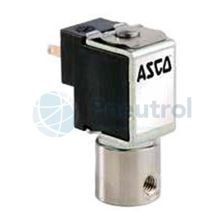 ASCO SCE282B001E - 2/2 NC, M5, EPDM, 1.6mm Orifice Size, SS, 0-2 Bar, Series 282 Miniature Solenoid Valves